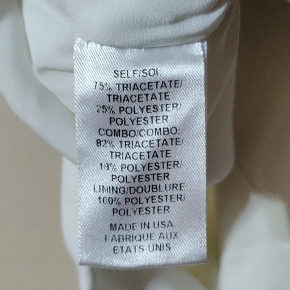 Haute Hippie Tuxedo Gown In Swan Size Medium - Picture 10 of 11